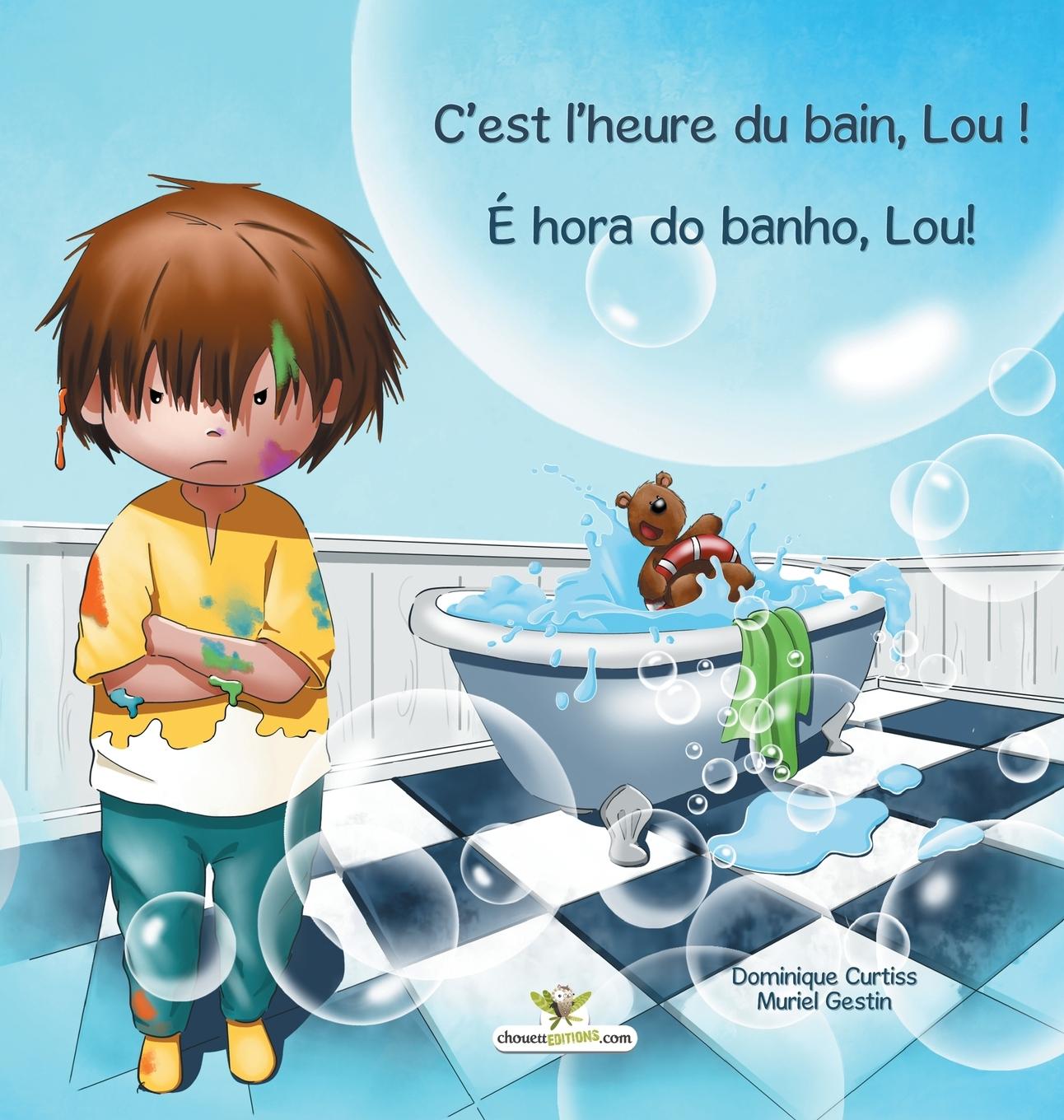 Kniha C'est l'heure du bain, Lou ! - E hora do banho, Lou! 