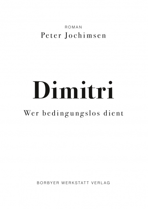 Knjiga Dimitri 