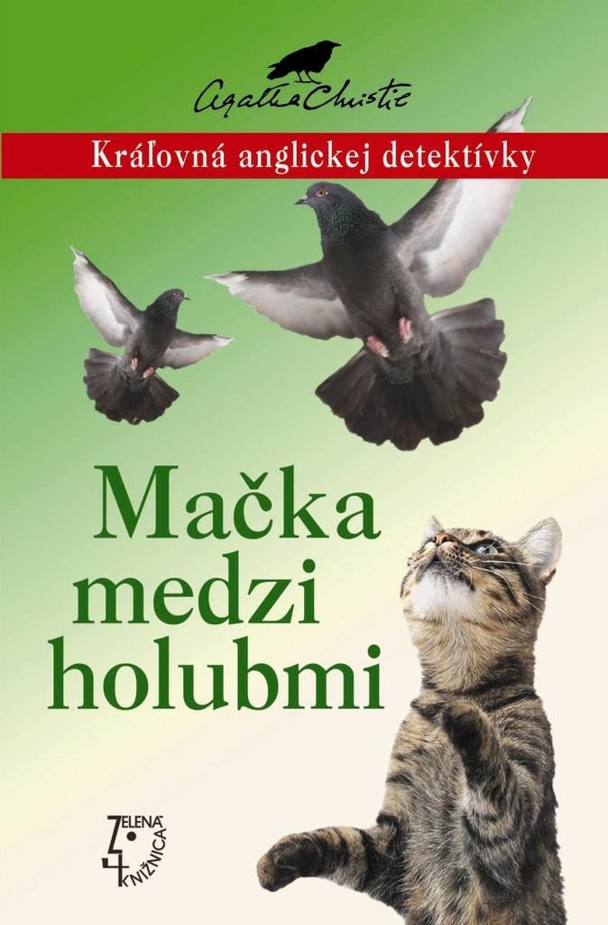 Kniha Mačka medzi holubmi Agatha Christie