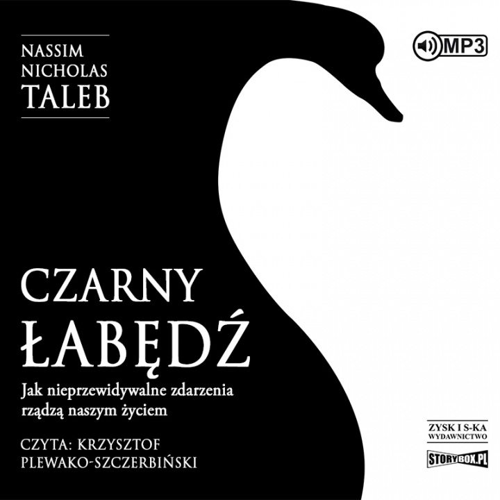 Book CD MP3 Czarny Łabędź. Jak nieprzewidywalne zdarzenia rządzą naszym życiem Nassim Nicholas Taleb