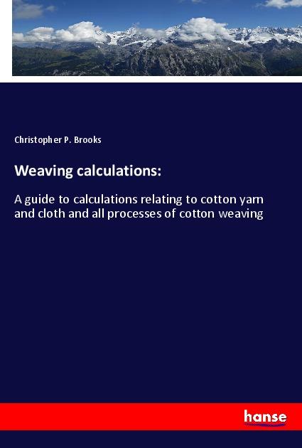 Knjiga Weaving calculations: 