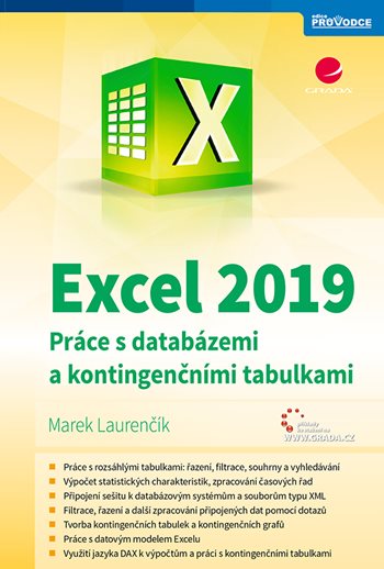 Kniha Excel 2019 Marek Laurenčík