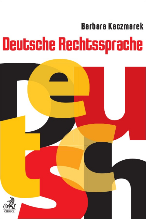 Book Deutsche Rechtssprache Barbara Kaczmarek