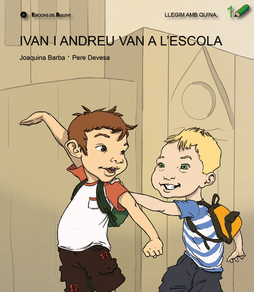 Zvok Ivan i Andreu van a l'escola JOAQUINA BARBA PLAZA