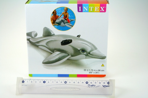 Knjiga INTEX Vodní vozidlo delfín 175 x 66 cm 58535 