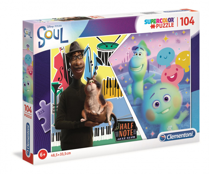 Könyv Puzzle 104 super kolor Co w duszy gra 27191 