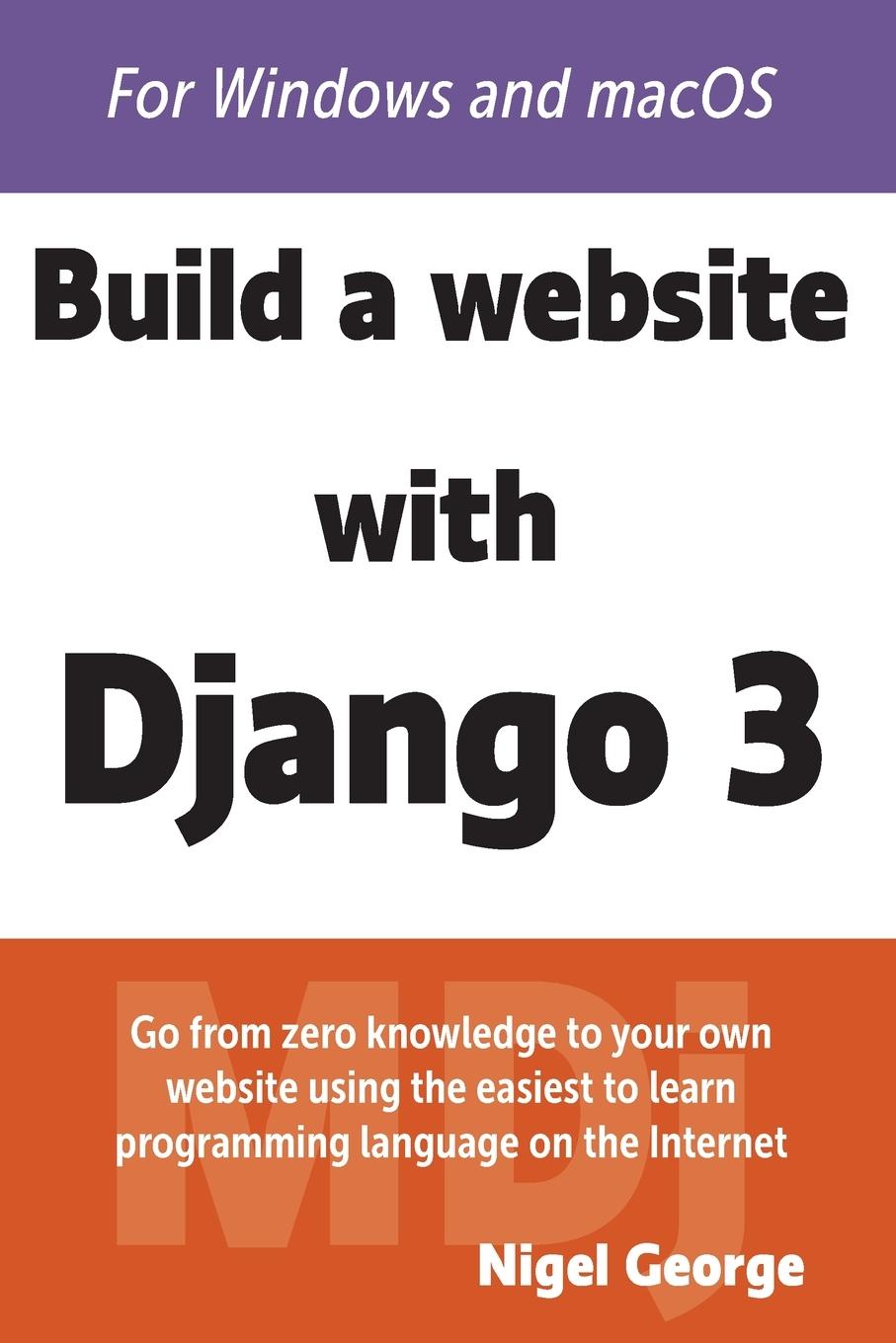 Kniha Build a Website With Django 3 
