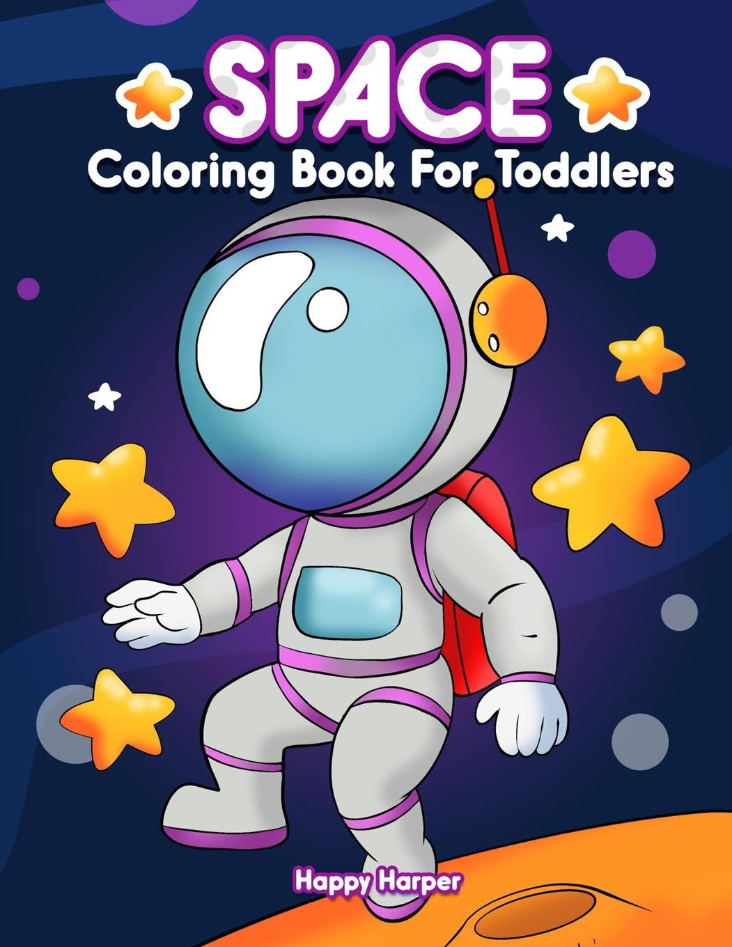 Книга Space Coloring Book 