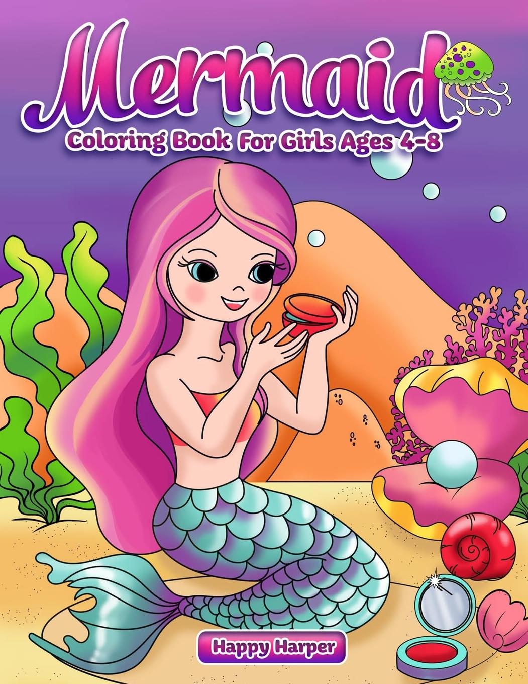 Kniha Mermaid Coloring Book 