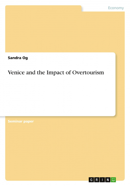 Carte Venice and the Impact of Overtourism 