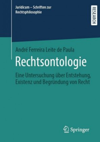 Knjiga Rechtsontologie André Ferreira Leite de Paula