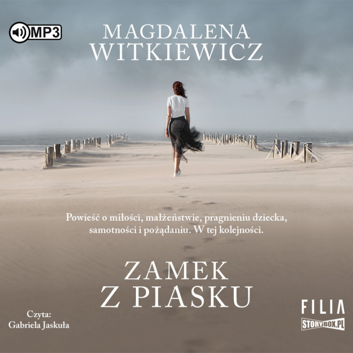 Knjiga CD MP3 Zamek z piasku Magdalena Witkiewicz