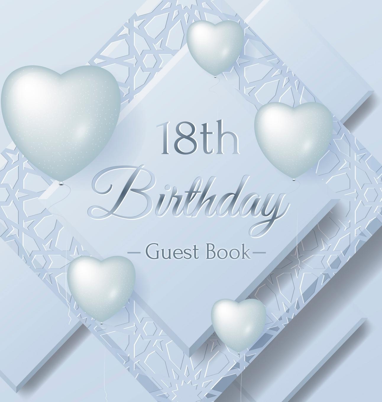 Książka 18th Birthday Guest Book 