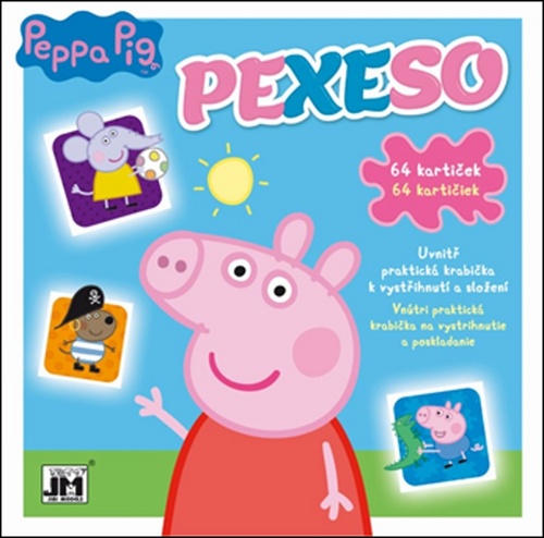 Nyomtatványok Pexeso Peppa Pig 