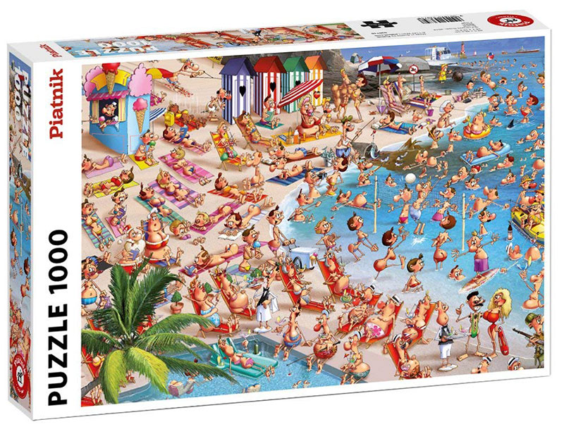 Hra/Hračka Puzzle 1000 Ruyer Plaża 