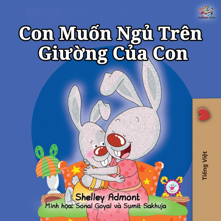 Kniha I Love to Sleep in My Own Bed (Vietnamese Children's Book) Kidkiddos Books