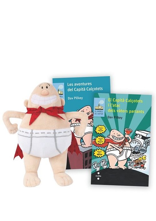 Book Pack Capità Calçotets Dav Pilkey