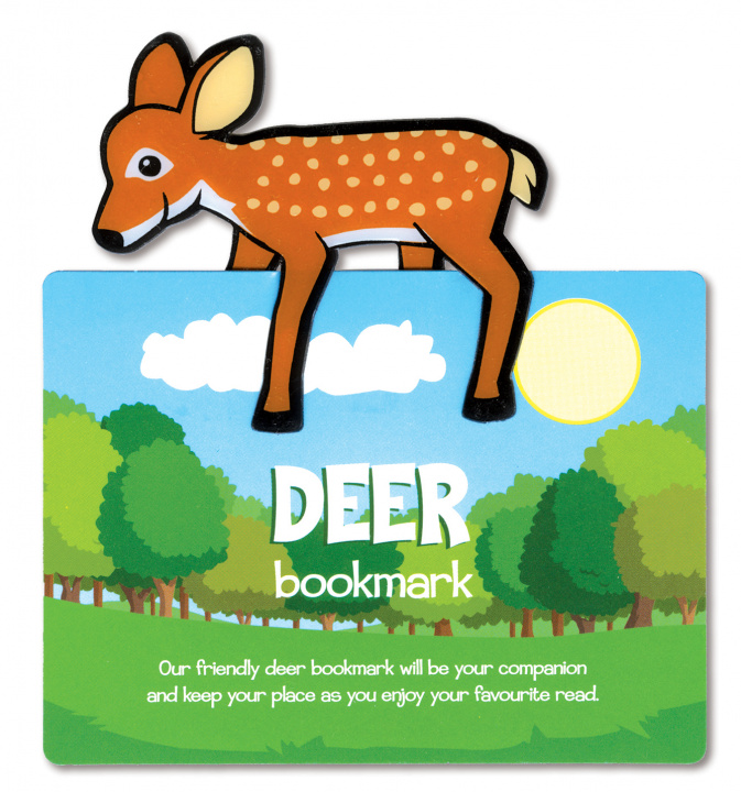 Könyv Zwierzęca zakładka do książki Deer Jeleń 