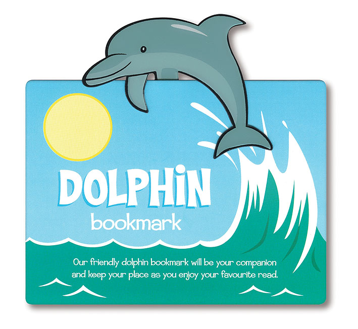 Carte Zwierzęca zakładka do książki Dolphin Delfin 