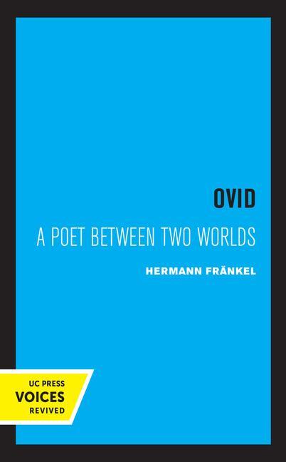 Kniha Ovid Hermann Frankel