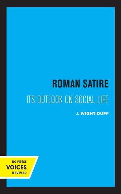 Livre Roman Satire J. Wight Duff