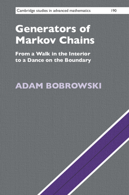 Kniha Generators of Markov Chains Adam Bobrowski