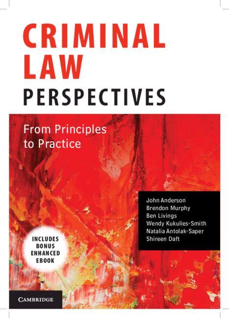 Knjiga Criminal Law Perspectives Brendon Murphy