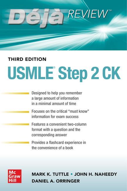 Carte Deja Review: USMLE Step 2 CK, Third Edition John H. Naheedy