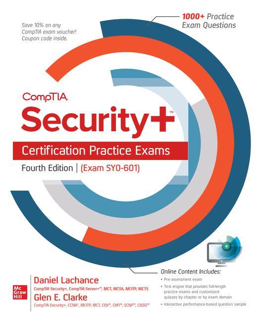 Carte CompTIA Security+ Certification Practice Exams, Fourth Edition (Exam SY0-601) Glen E. Clarke