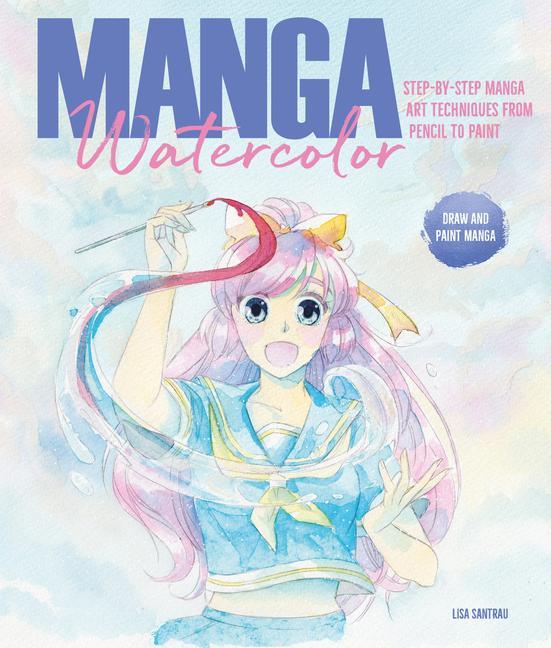Kniha Manga Watercolor 