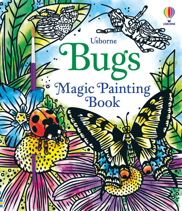 Carte Bugs Magic Painting Book ABIGAIL WHEATLEY