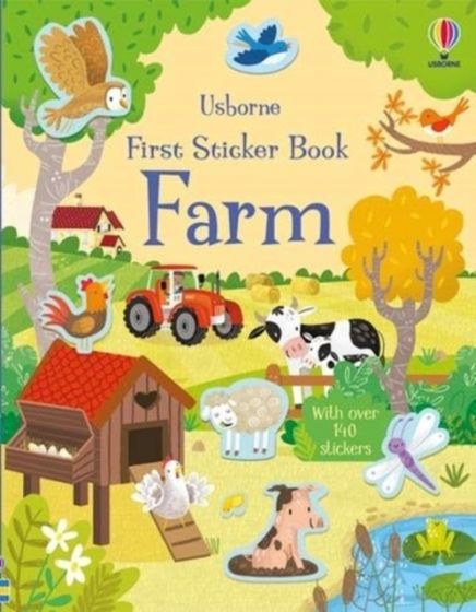 Carte First Sticker Book Farm KRISTIE PICKERSGILL
