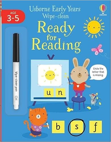 Carte Early Years Wipe-Clean Ready for Reading JESSICA GREENWELL