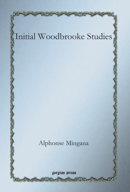 Książka Initial Woodbrooke Studies 