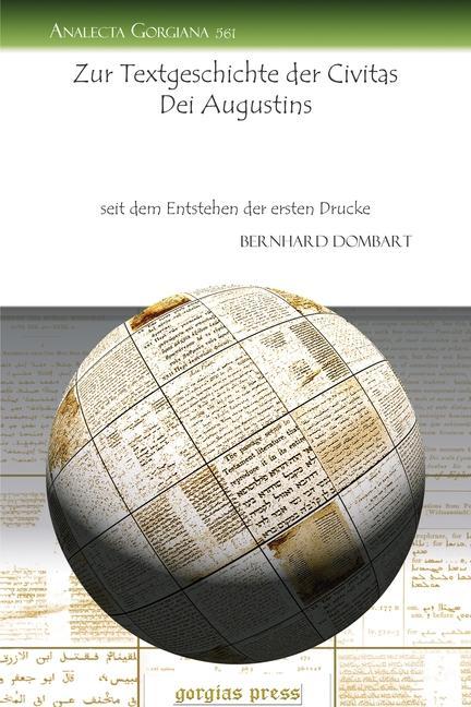 Kniha Zur Textgeschichte der Civitas Dei Augustins 