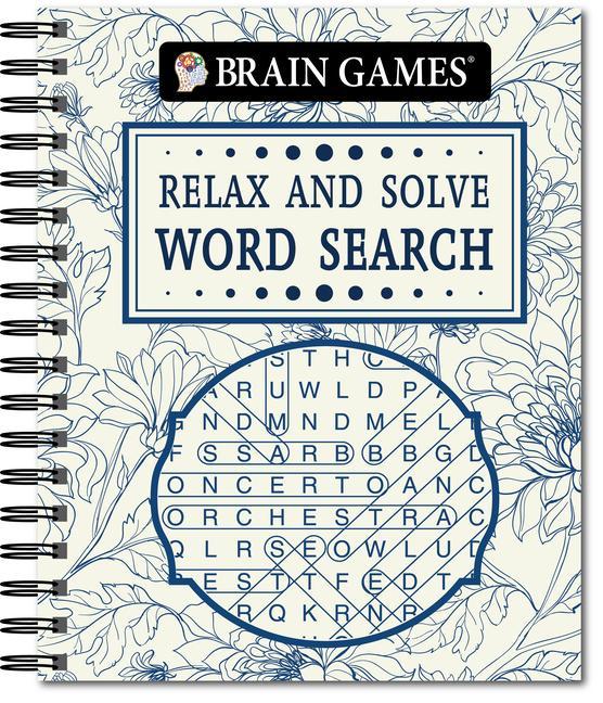 Kniha Brain Games Relax & Solve Word Search 