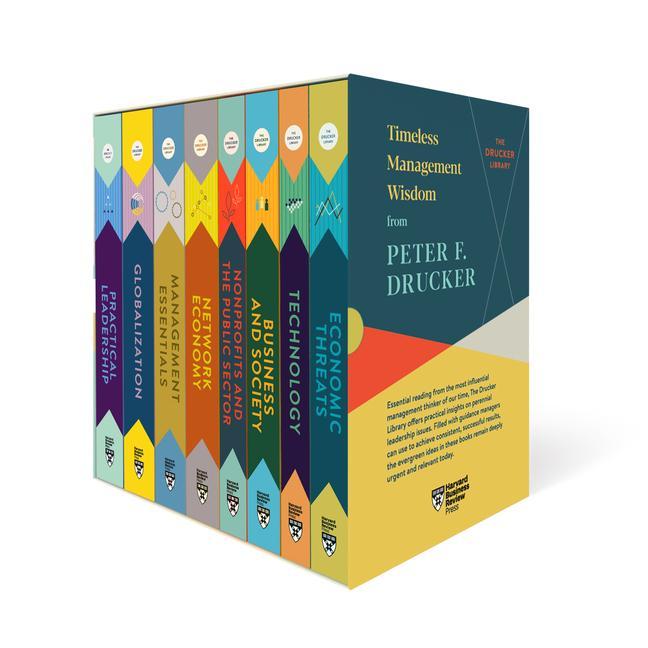 Knjiga Peter F. Drucker Boxed Set (8 Books) (the Drucker Library) 