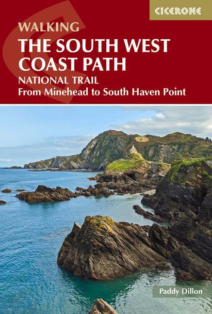 Carte Walking the South West Coast Path Paddy Dillon