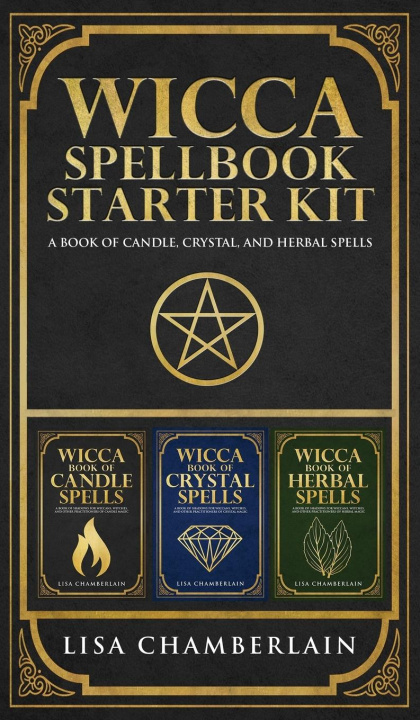 Kniha Wicca Spellbook Starter Kit 