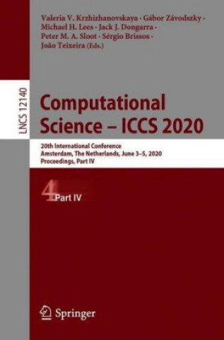 Knjiga Computational Science - ICCS 2020 Jack J. Dongarra