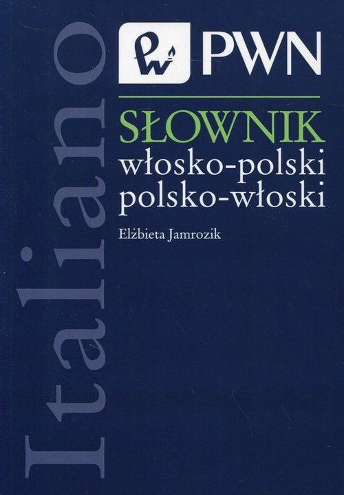 Book Słownik włosko-polski polsko-włoski Jamrozik Elżbieta
