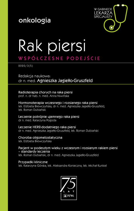 Książka Rak piersi W gabinecie lekarza specjalisty Jagiełło-Gruszfeld Agnieszka