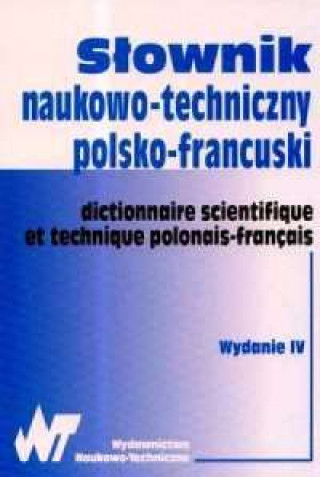 Kniha Słownik naukowo-techniczny polsko-francuski 