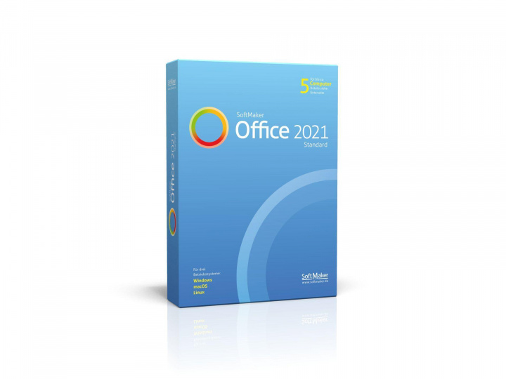 Digital SoftMaker Office Standard 2021. Für Win 10 / Win 8 / Win 7 / Mac / Linux 