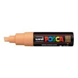 Artykuły papiernicze POSCA akrylový popisovač - světle oranžový 8 mm Posca
