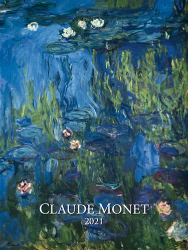 Kalendář/Diář Claude Monet 2021 - nástěnný kalendář 