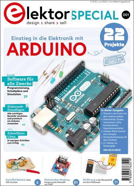 Kniha Einstieg in die Elektronik mit Arduino 