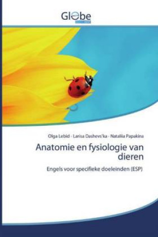 Kniha Anatomie en fysiologie van dieren Larisa Dashevs'ka