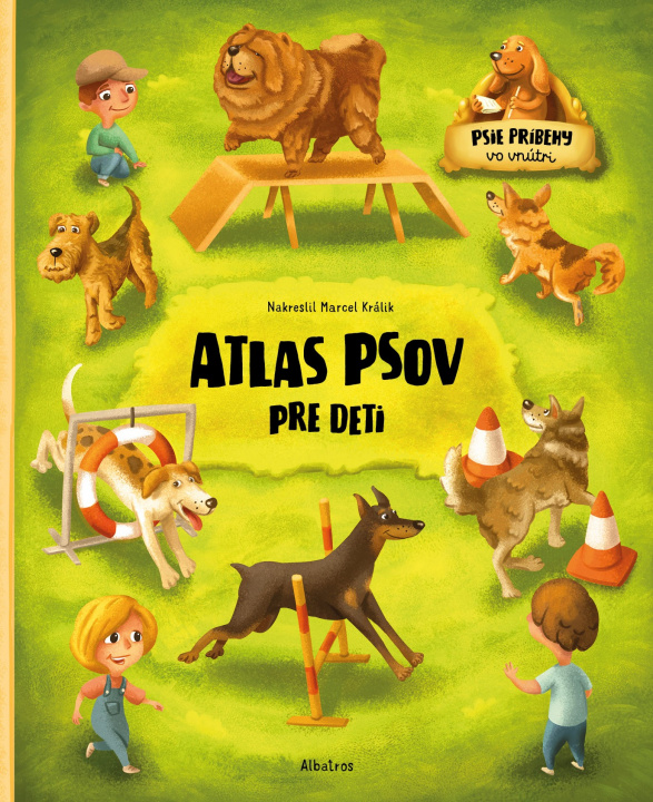 Книга Atlas psov pre deti Jana Sedláčková