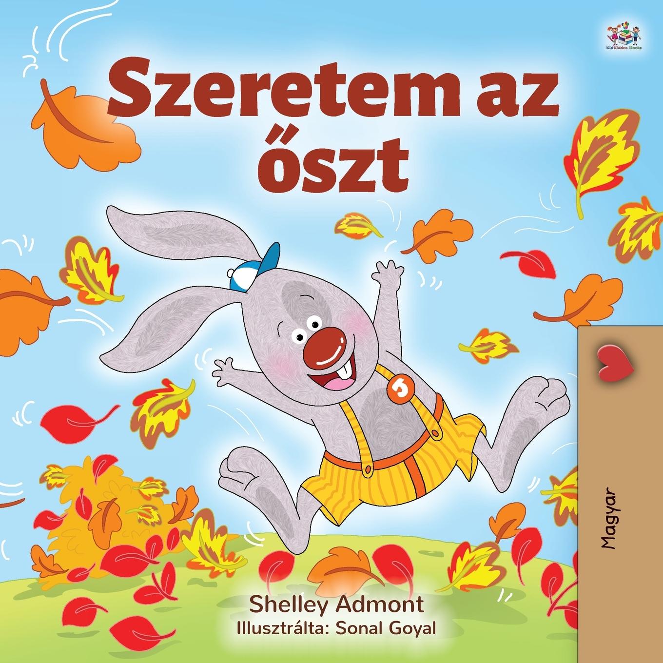 Könyv I Love Autumn (Hungarian Book for Kids) Kidkiddos Books